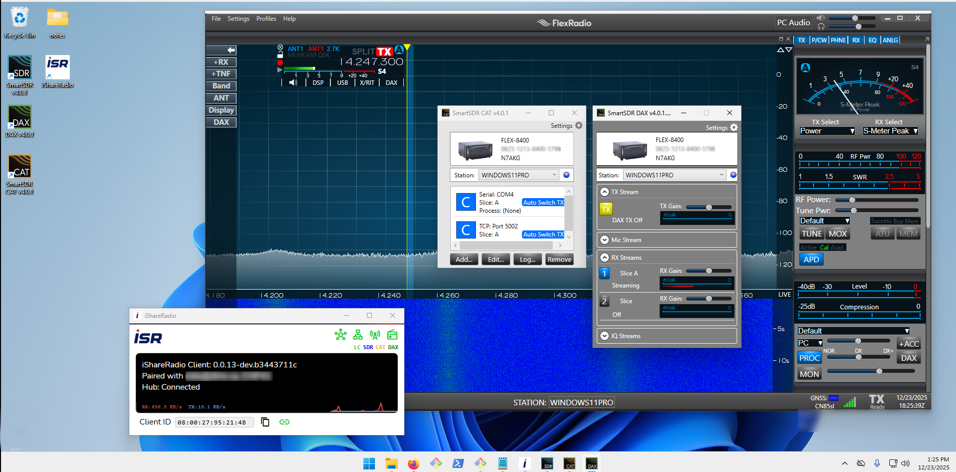 Windows Desktop SmartSDR